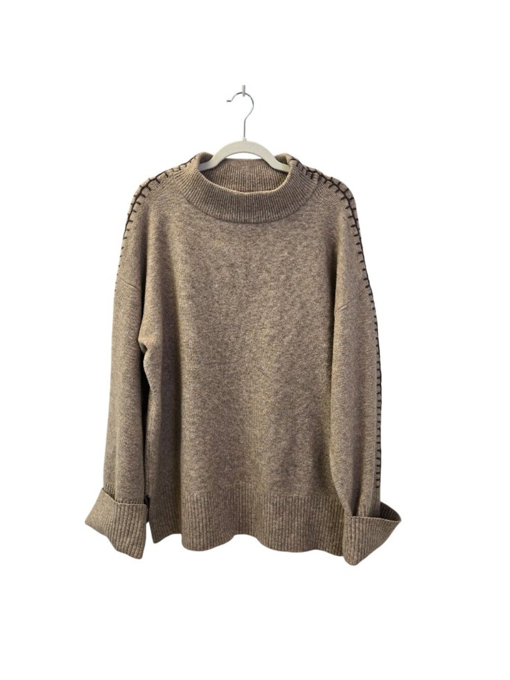 The Normal Brand Craft Stitch Wool Blend Sweater Size XXL (est)